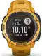 GARMIN Uhr ''''Instinkt Solar'''' gelb / schwarz