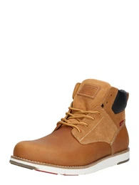 LEVI'S Schnrboots 'Jax Plus' dunkelblau / cognac