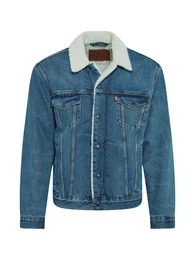 LEVI'S Jacke blue denim / wei