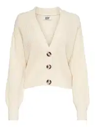 Kardigan 'JDYJUSTY' krémová