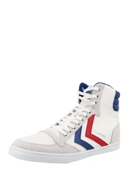 Hummel Sneaker Slimmer Stadil royalblau/hellgrau/feuerrot/weiß