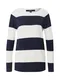 VERO MODA Pulover ''''Nellie Glory''''  prljavo bijela / mornarsko plava