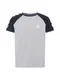 Hummel Sportshirt ''''Mark'''' hellgrau / weiß / schwarz