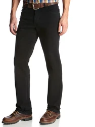 Wrangler Regular-fit Jeans Hose Texas schwarz