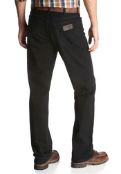 Wrangler Regular-fit Jeans Hose Texas schwarz