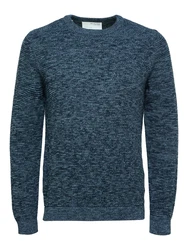 SELECTED HOMME Pullover Vince dunkelblau