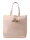 Ted Baker Nakupovalna torba ''''Hanacon''''  bela / roza