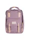 Doughnut Rucksack 'Macaroon' beige / helllila