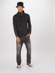 Key Largo Stehkragenpullover MST LECH anthrazit