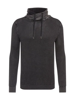 Key Largo Stehkragenpullover MST LECH anthrazit