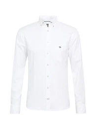 Businesshemd dunkelblau / offwhite