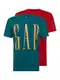 GAP Shirts aqua / rot