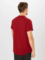 G-STAR T-Shirt 'Lash' dunkelgrau/blutrot