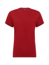 G-STAR T-Shirt 'Lash' dunkelgrau/blutrot