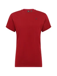 G-STAR T-Shirt 'Lash' dunkelgrau / blutrot