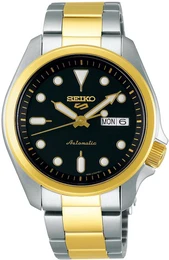 Uhr gold / schwarz / silber