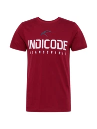 Shirt bordeaux / weiß