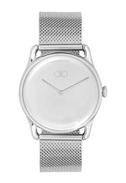 August Berg Uhr ''''REFLEXION SILVER SILVER MESH 38mm'''' silber