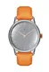 August Berg Uhr Serenity Nordic Granite Leather 32mm grau / orange