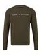 Tommy Hilfiger Underwear Sweatshirt weiß / oliv