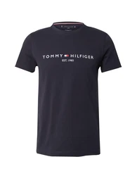 Shirt dunkelblau / weiß