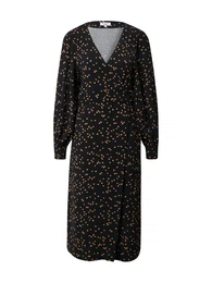 Šaty 'Anouk' jasně oranžová / černá