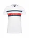 TOMMY HILFIGER T-Shirt weiß / rot / navy