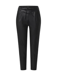 Kalhoty se sklady v pase 'Poptrash' černá