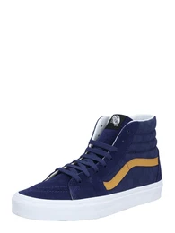 Sneaker cognac / blau
