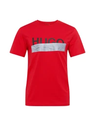 T-Shirt ''''Dicagolino'''' rot / silbergrau / dunkelgrün
