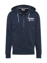 Sweatjacke navy / weiß