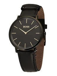 Casual Uhr ''''Skyliner'''' schwarz / silber / gold