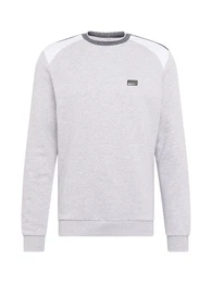 Sweatshirt ''''ALI'''' weiß / grau