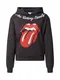 ONLY Sweater majica ''''Rolling Stones''''  tamo siva / crvena