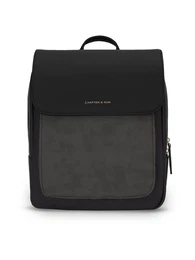 Rucksack 'Tromso Small All Black' dunkelgrau / schwarz