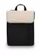 Kapten & Son Rucksack 'Vallen Cream Black' creme / schwarz