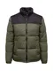 JACK & JONES Winterjacke grün / schwarz
