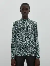 Bluza 'Lise' plava / miks boja