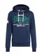 Superdry Sweatshirt dunkelblau / weiß / grün