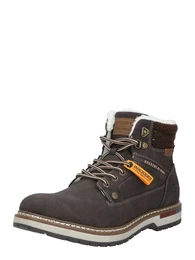 Boots mokka / dunkelbraun / orange