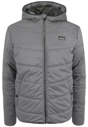 !Solid Steppjacke ''''Atreo'''' grau / dunkelgrau
