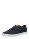 TOMMY HILFIGER Sneaker ''''VULC'''' dunkelblau / braun