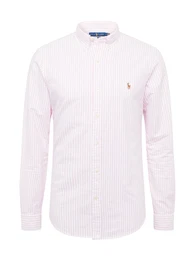 Hemd rosa / weiß