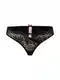 Hunkemöller Tanga gaćice 'Cardi'  crna