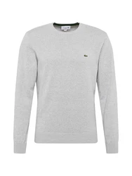 LACOSTE Pullover grau/grn/knallrot/wei