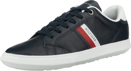 Sneaker navy / weiß / hellrot