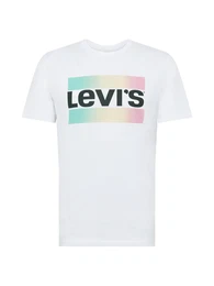 LEVI''''S T-Shirt weiß / rot / pastellgelb / jade / schwarz