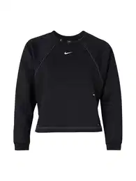 Sportovní mikina 'Luxe' černá / bílá
