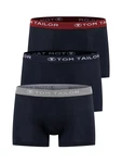 TOM TAILOR Unterhemd Hip Pants Retro Boxer marine/grau/weinrot/wei TOM TAILOR Unterhemd Hip Pants Retro Boxer marine/grau/weinrot/wei