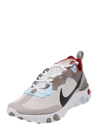 Sneaker ''''React Element 55'''' schwarz / stone / hellblau